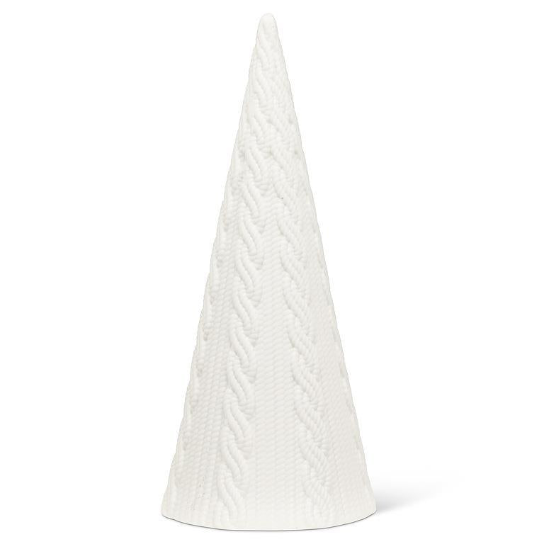 White Cable Cone Trees