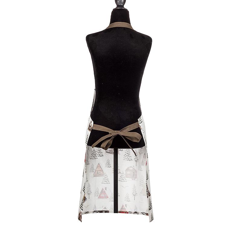 Winter Cabins Apron