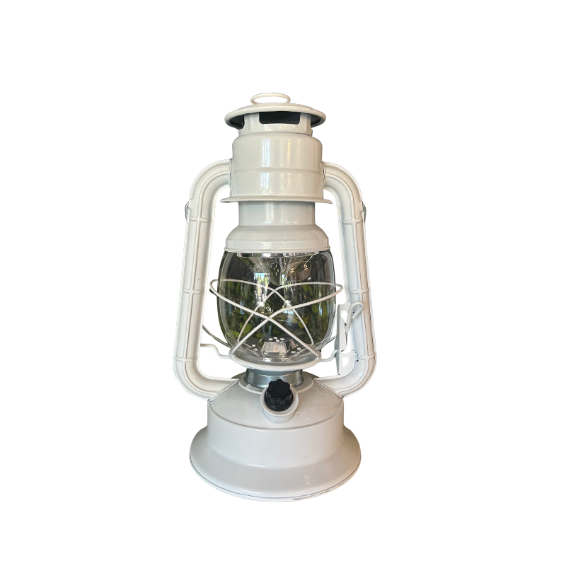 White Traditional Lantern / Oil Lamp