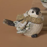Winter Bird Figurine