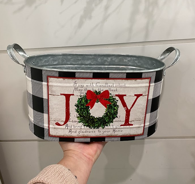 Holiday "JOY" Tins - Various Sizes
