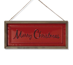 Merry Christmas Wall Sign