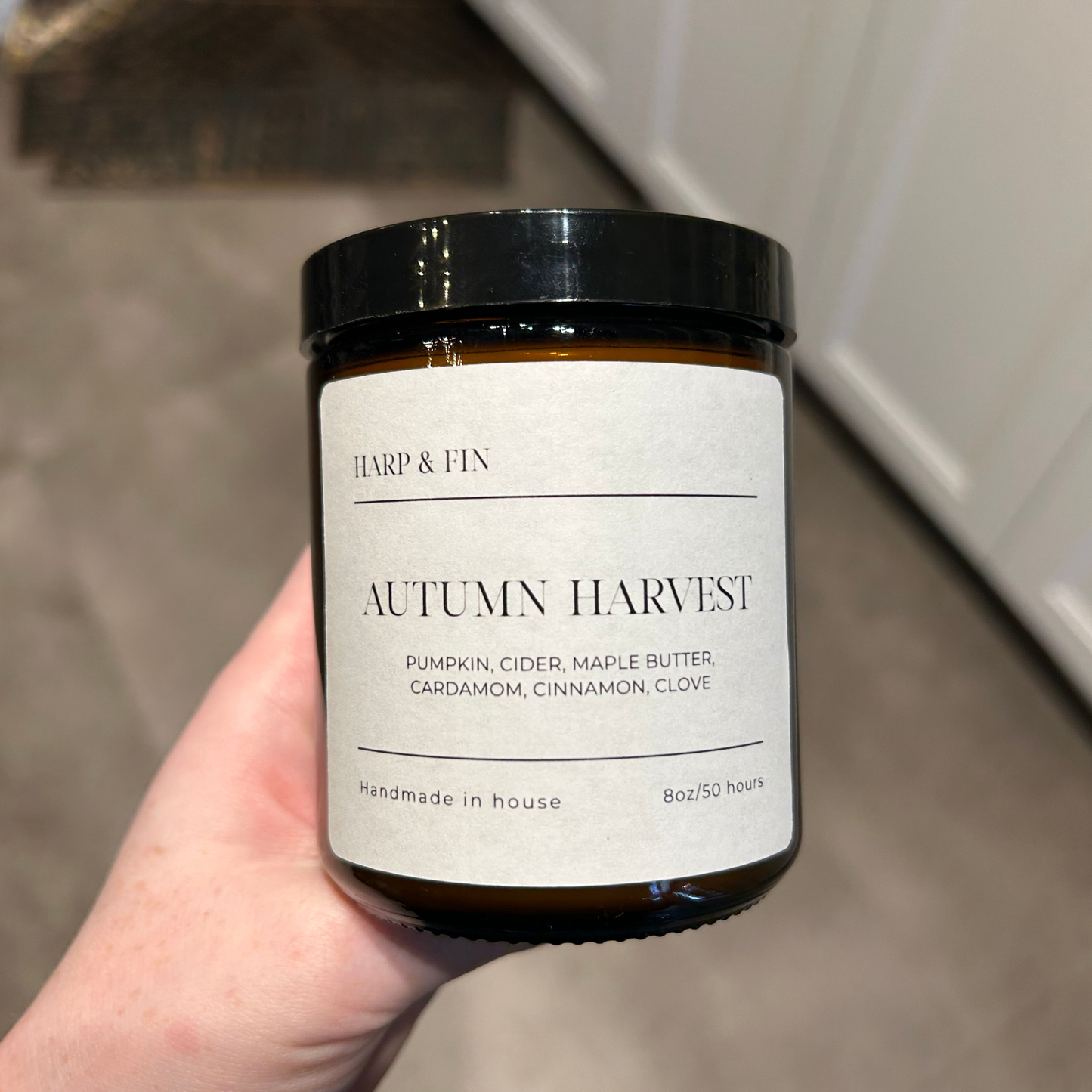 Harp & Fin Amber Jar Candles