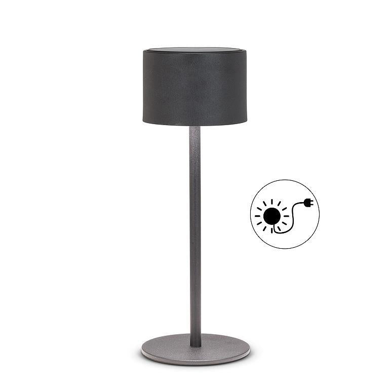 Classic Solar Powered LED Outdoor Table Lamp