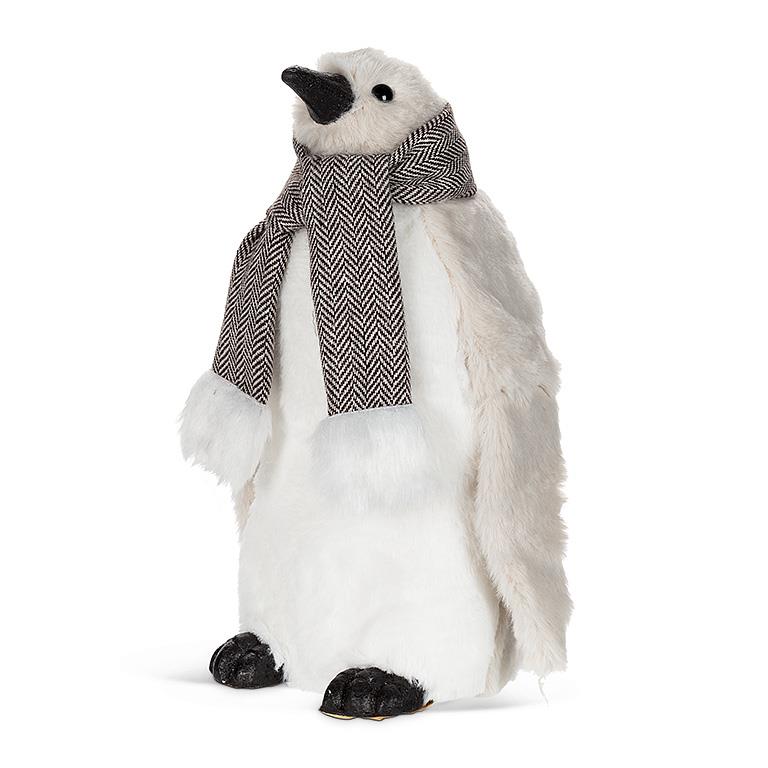 Fuzzy Penguin with Scarf