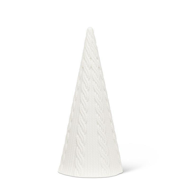 White Cable Cone Trees