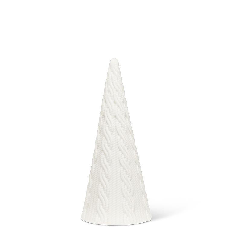 White Cable Cone Trees