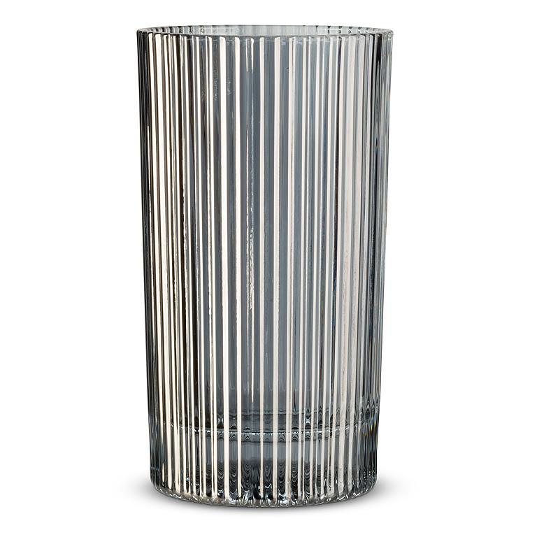 Twist Optic Black Stained Glassware