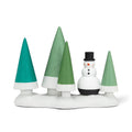 Cone Trees & Snowman