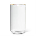 Tight Vertical Glassware with Gold