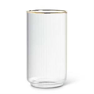 Tight Vertical Glassware with Gold