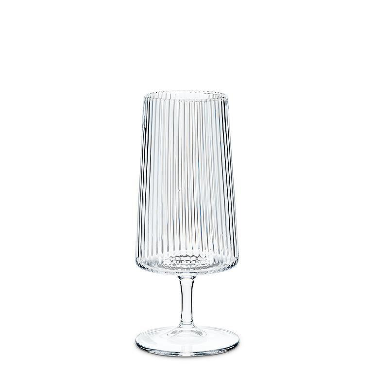 Lined Optic Glassware