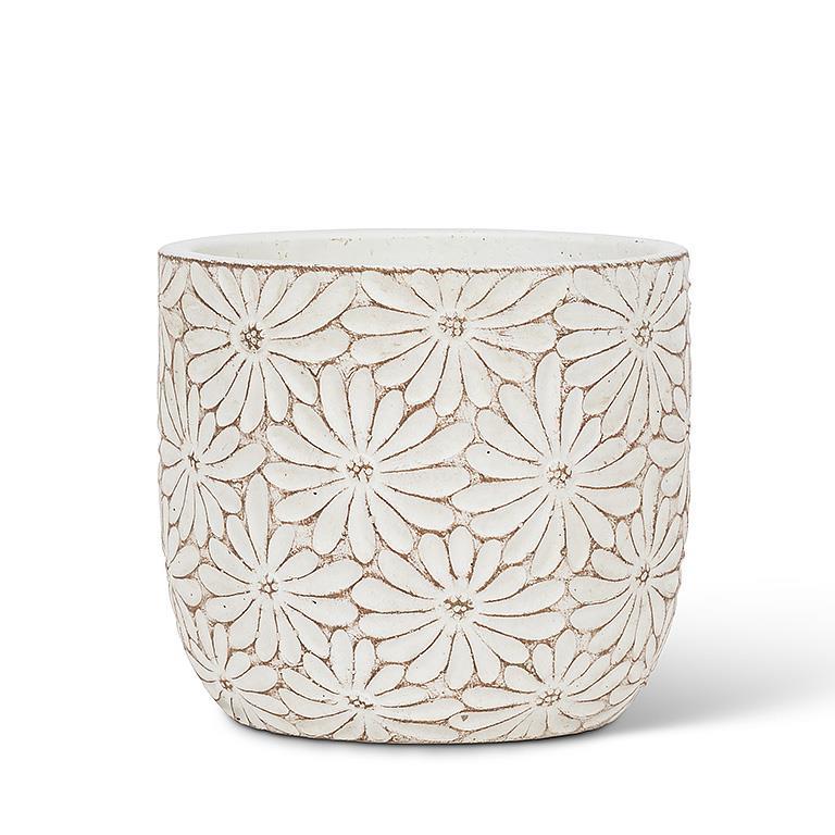 Round Daisy Planters