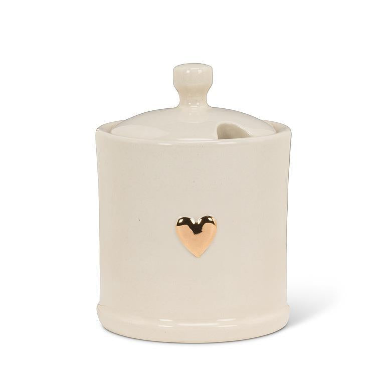 Mini Heart Jug, Bowl & Jam Jar