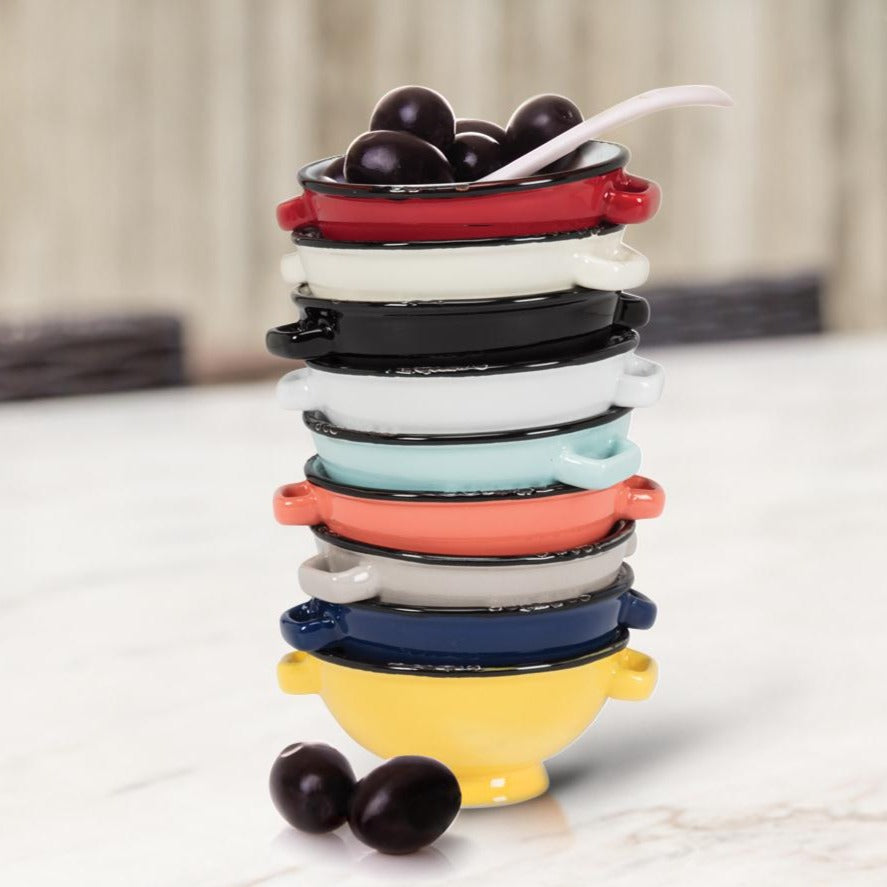 Enamel Look Dip Dish
