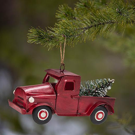 Truck with Tree Ornament