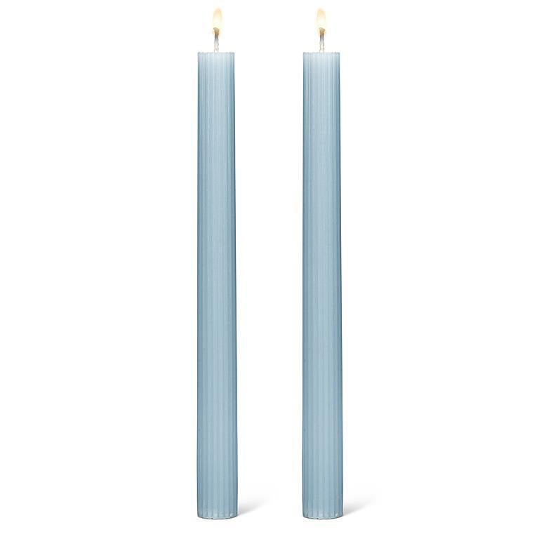 Ridged Taper Candles