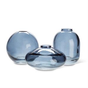 Coloured Glass Bud Vases