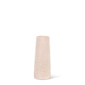 Soft Pink Chisel Base Slender Vase