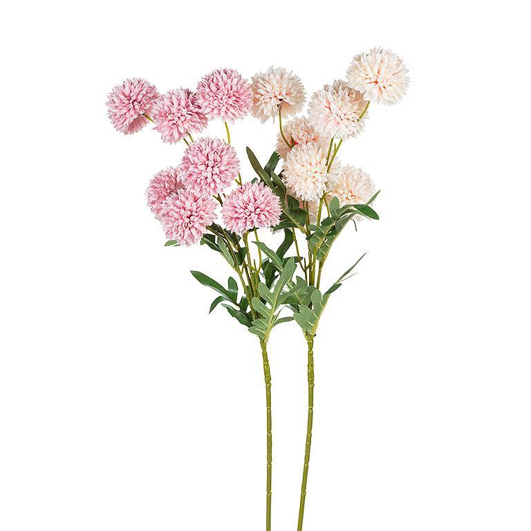 Faux 7-Ball Flower Stem
