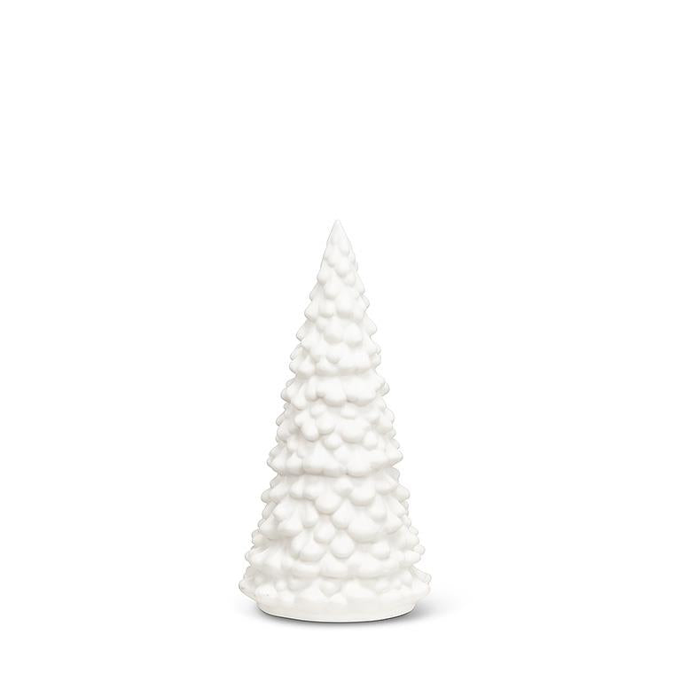 White Matte Cone Tree