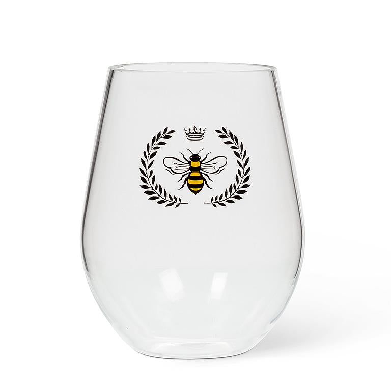 Acrylic Bee Crest Cups