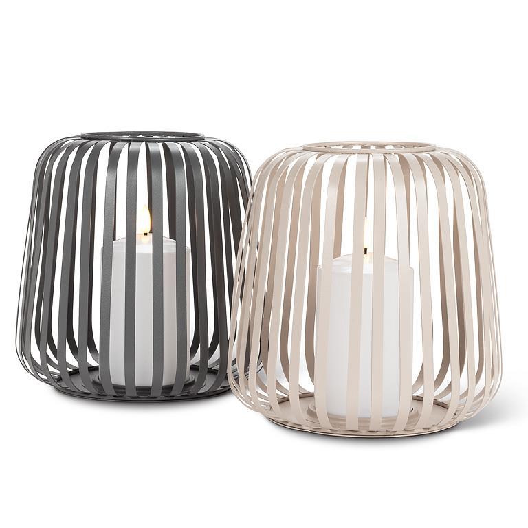Cage Lantern with LED Candle