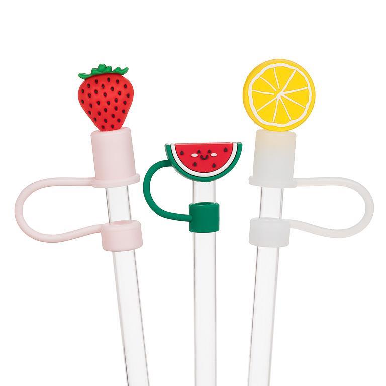 Jumbo Straws with Caps