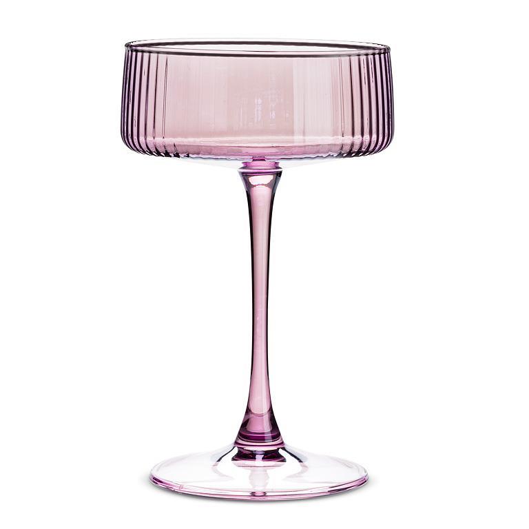 Tight Optic Cocktail Coupe with Lustre
