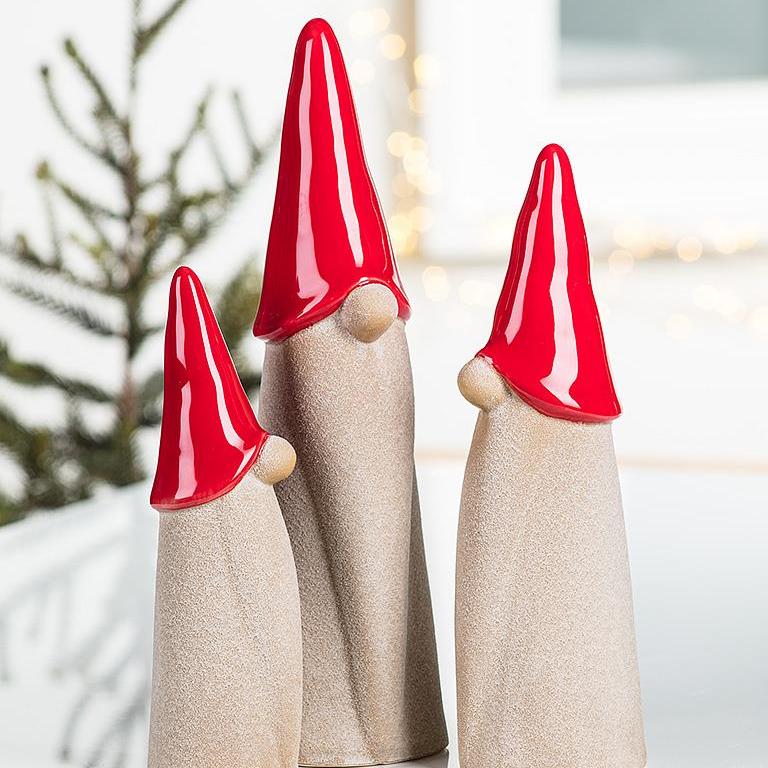 Stoneware Gnomes