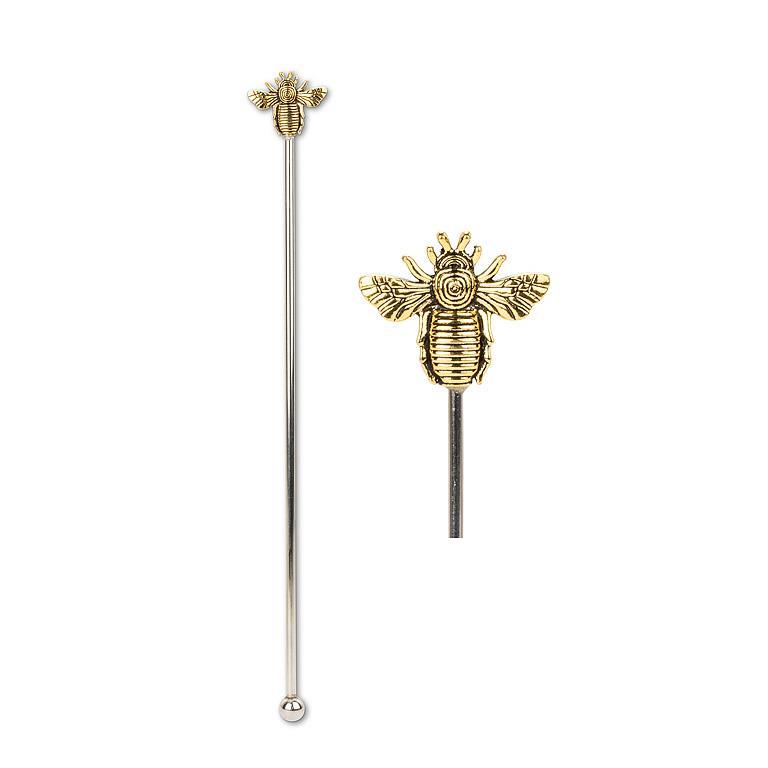 Bee Swizzle Sticks Set of 4