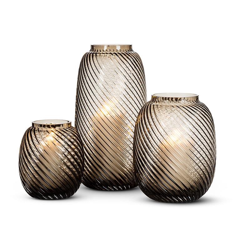 Swirl Barrel Vase