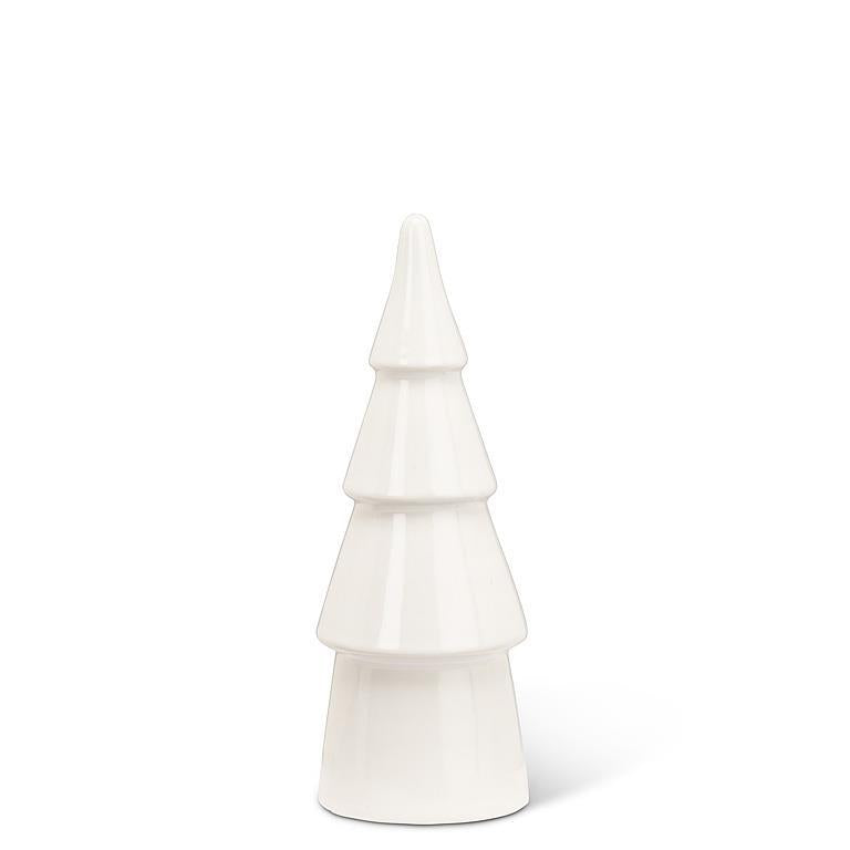 White Ceramic Tiered Tree