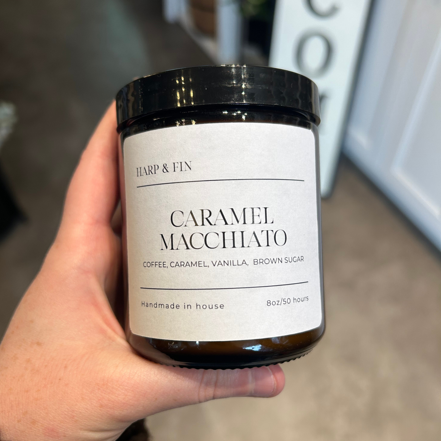 Harp & Fin Amber Jar Candles