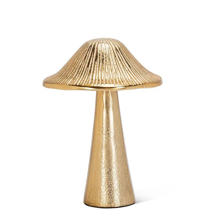 Gold Finish Mushroom