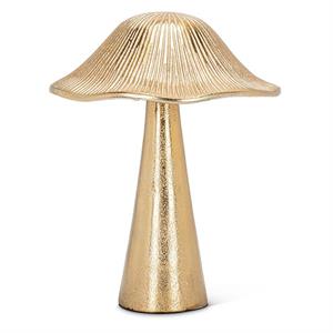 Gold Finish Mushroom