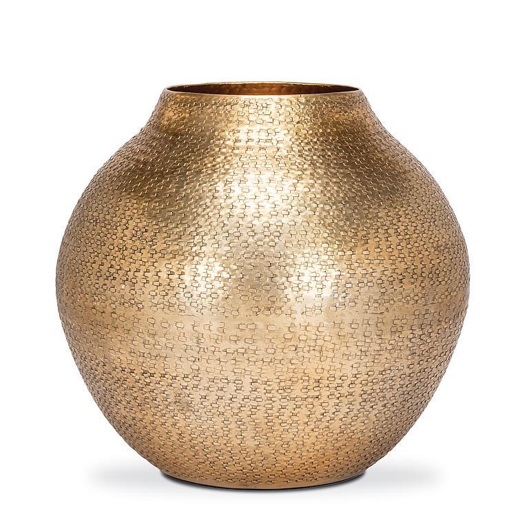 Large Hammered Vase