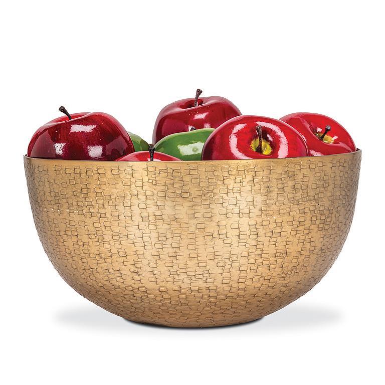 Round Hammered Bowl
