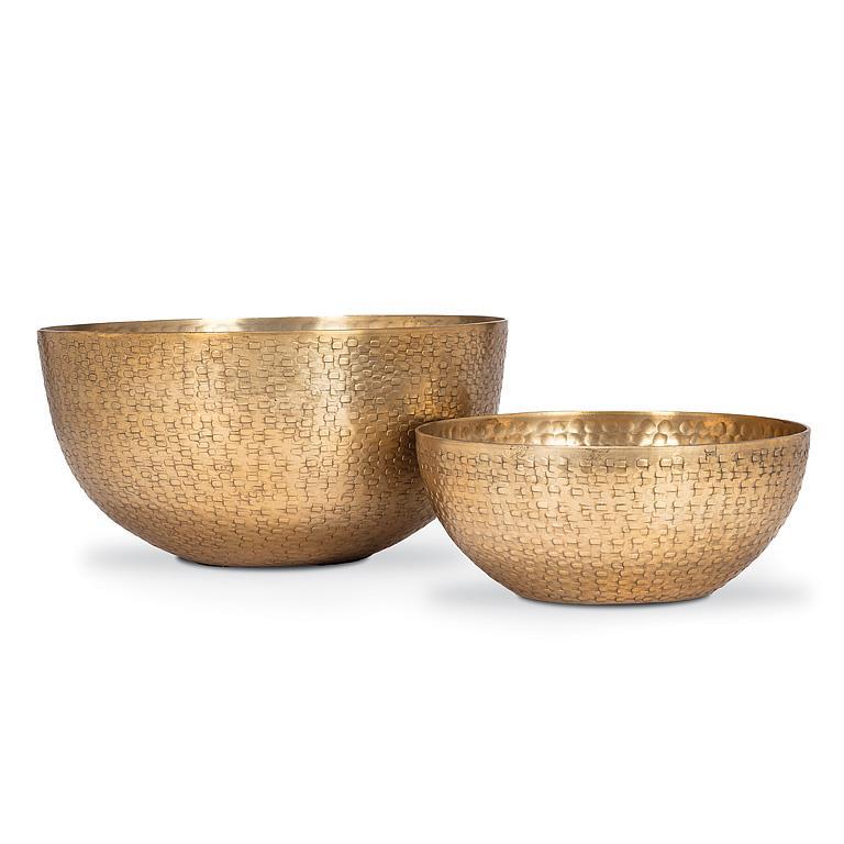 Round Hammered Bowl