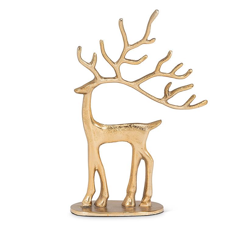 Gold Modern Reindeer