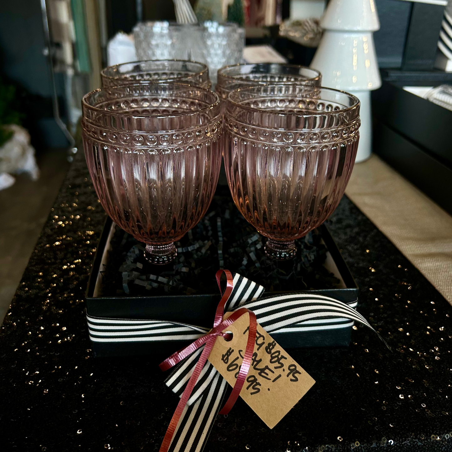 Pink Dot Wineglass Bundle