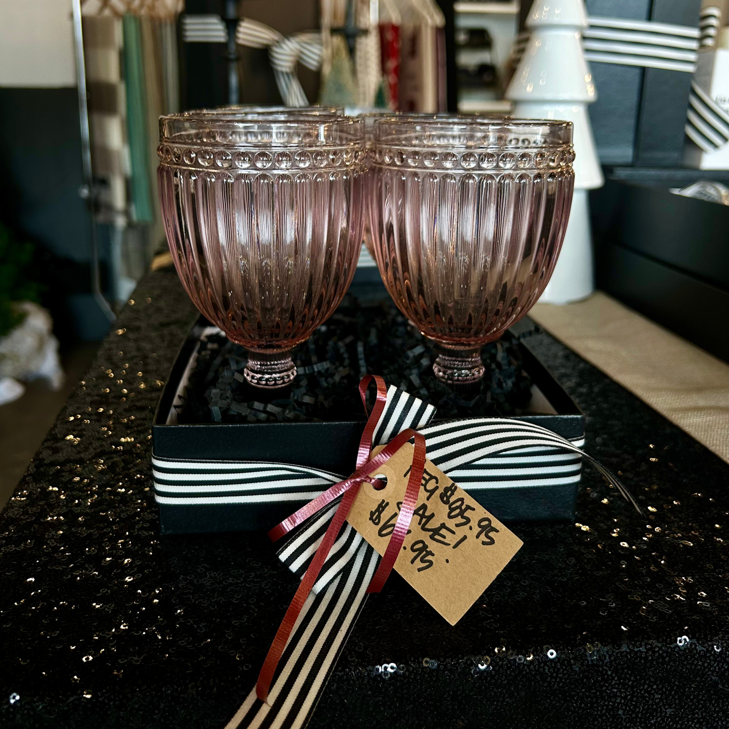 Pink Dot Wineglass Bundle