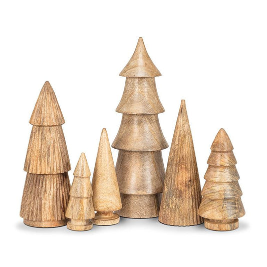 Wooden Ridged Cone Tree