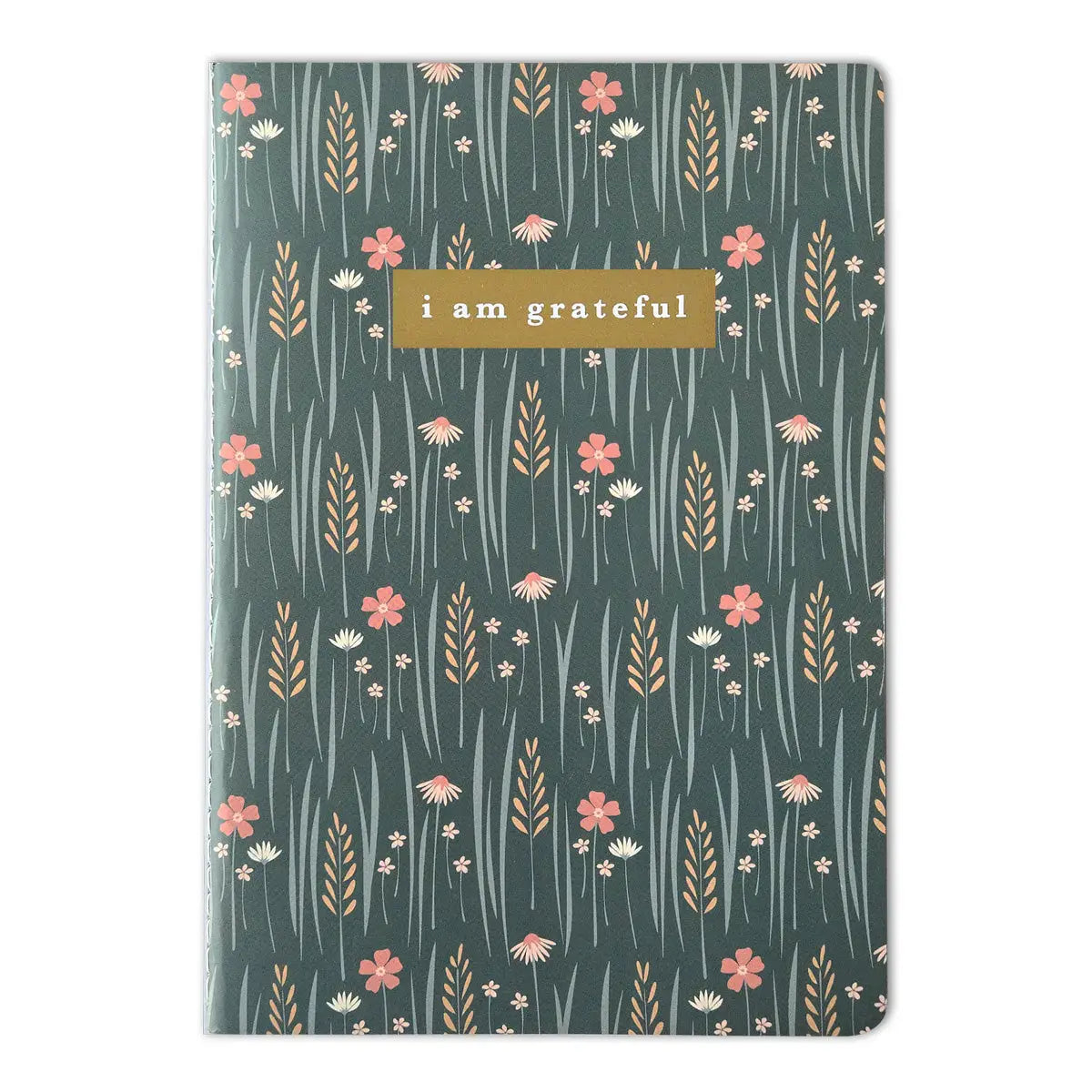 "I Am Grateful" Jotter Notebook with Dotted Grid Pages