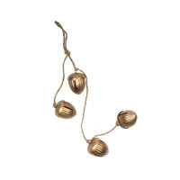 Gold Acorn Bell Garland