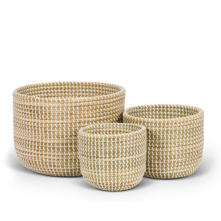 Deep Basket Planters - Various Colours