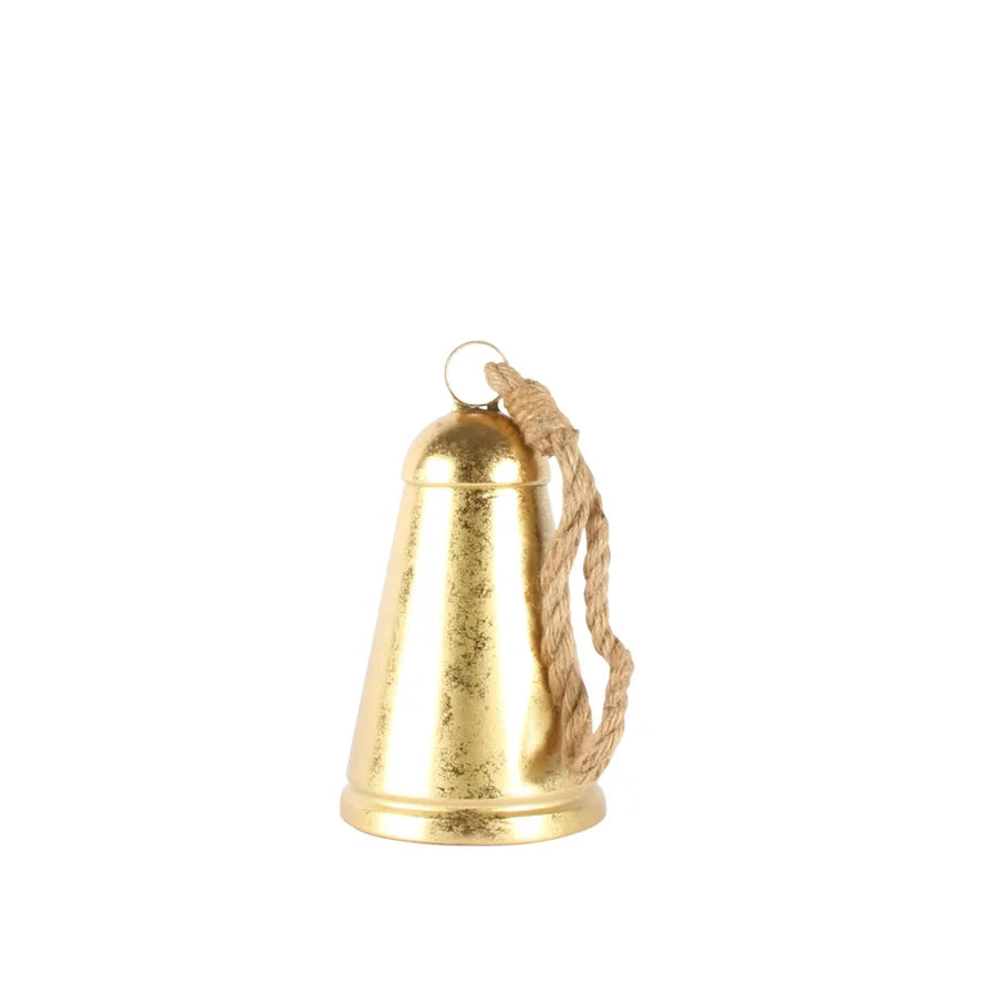 Large Golden Ornament Bell