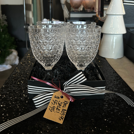 Honeycomb Wineglass Bundle