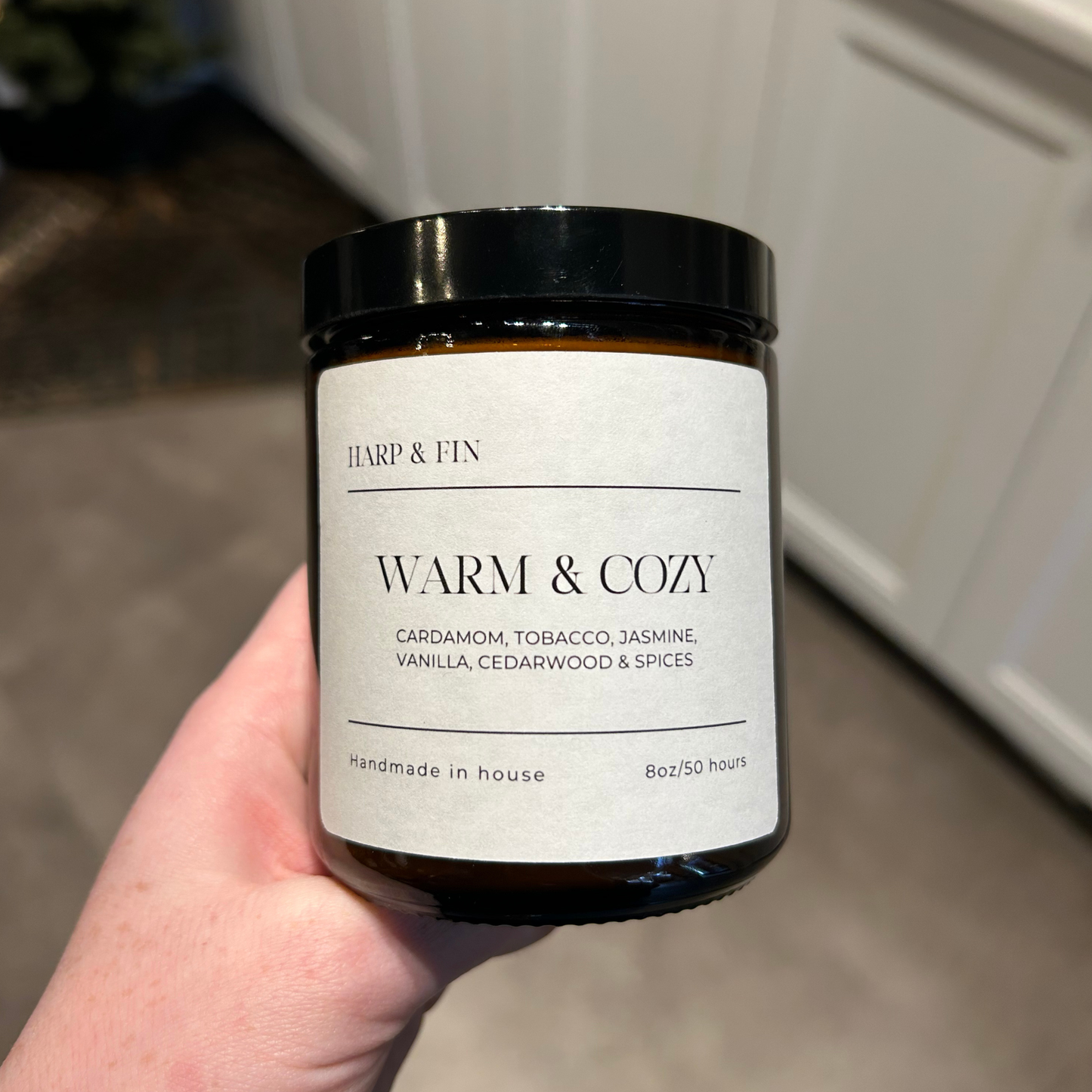 Harp & Fin Amber Jar Candles