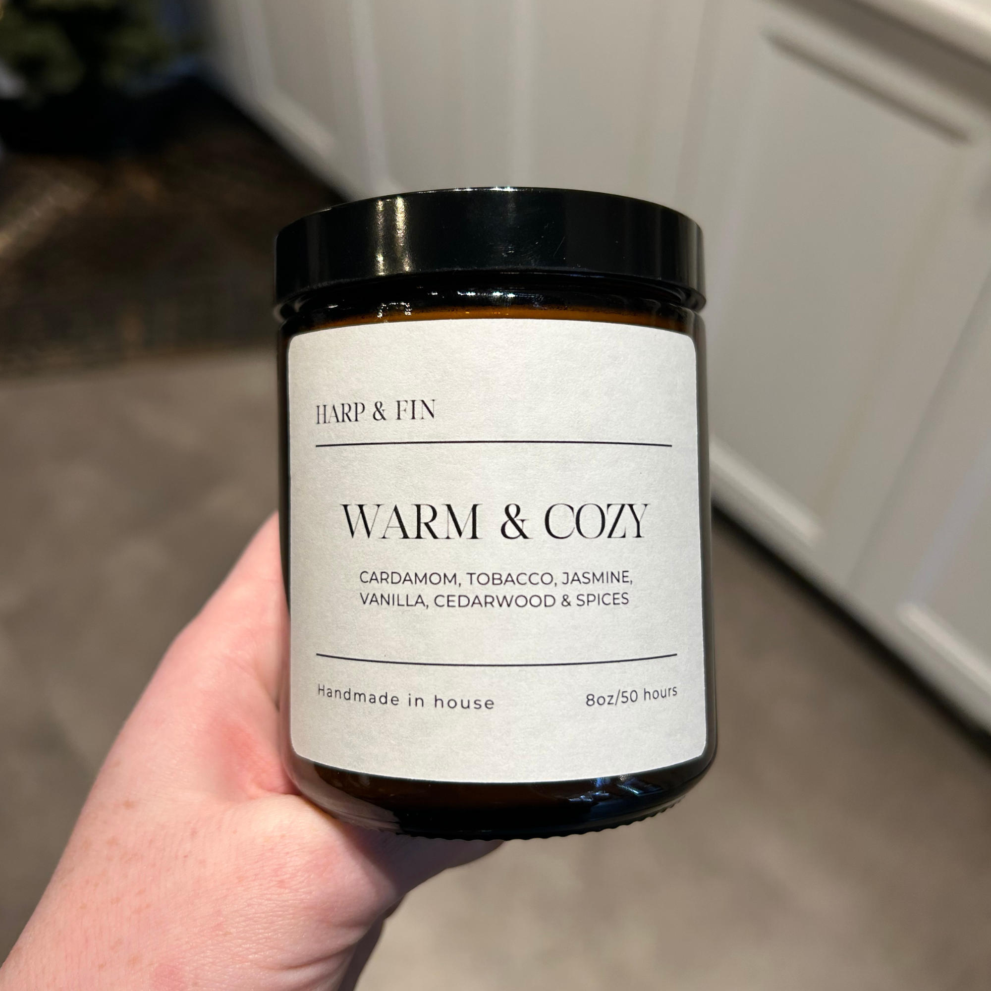 Harp & Fin Amber Jar Candles - Holiday Collection